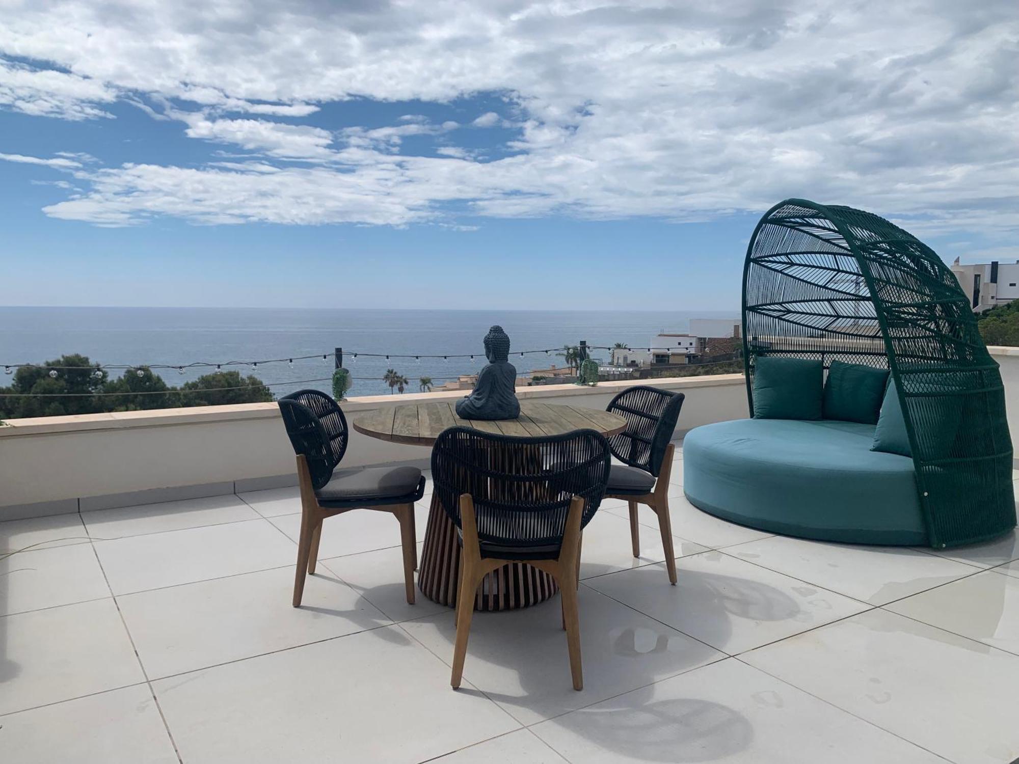 Rooftop With Beautiful Sea View Isla Plana Ngoại thất bức ảnh